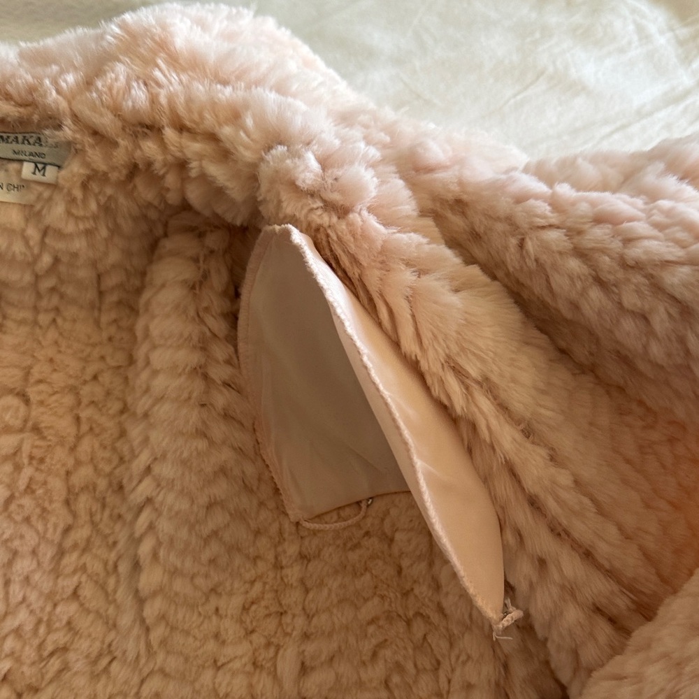 Alberto Makali Pink Teddy Jacket - Picture 6 of 6